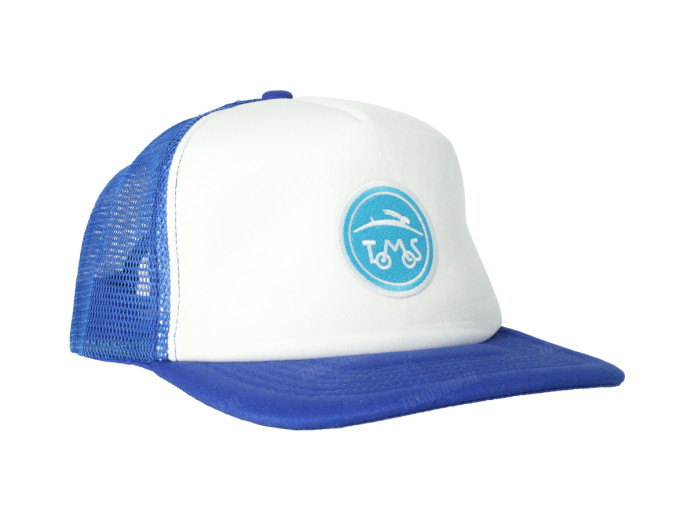 Kappe Tomos Logo Patch Blau / Weiß Truckers cap