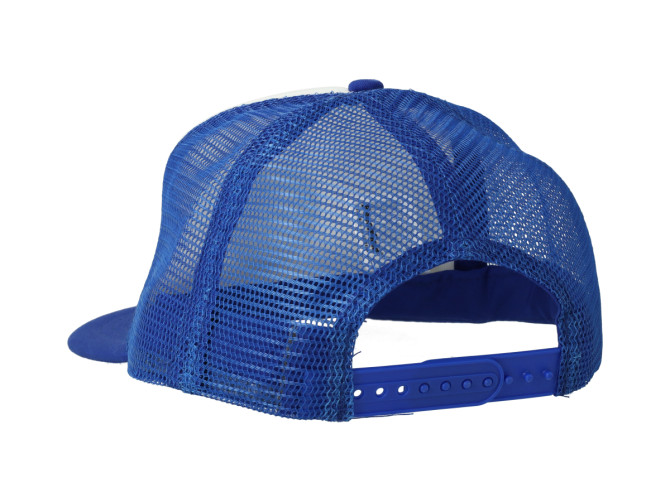 Pet Tomos logo patch blauw / wit truckers cap  product