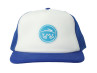 Pet Tomos logo patch blauw / wit truckers cap  thumb extra