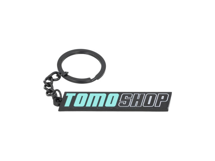 Sleutelhanger Tomoshop logo metaal Emaille