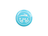 Button met Tomos logo 37mm
