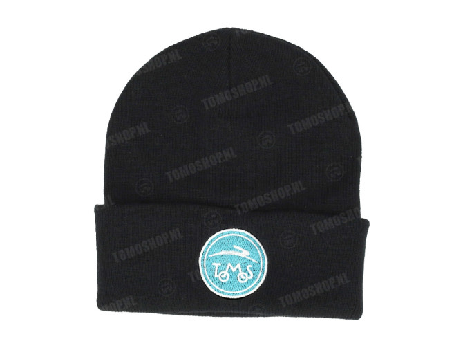 Beanie muts Tomos logo main