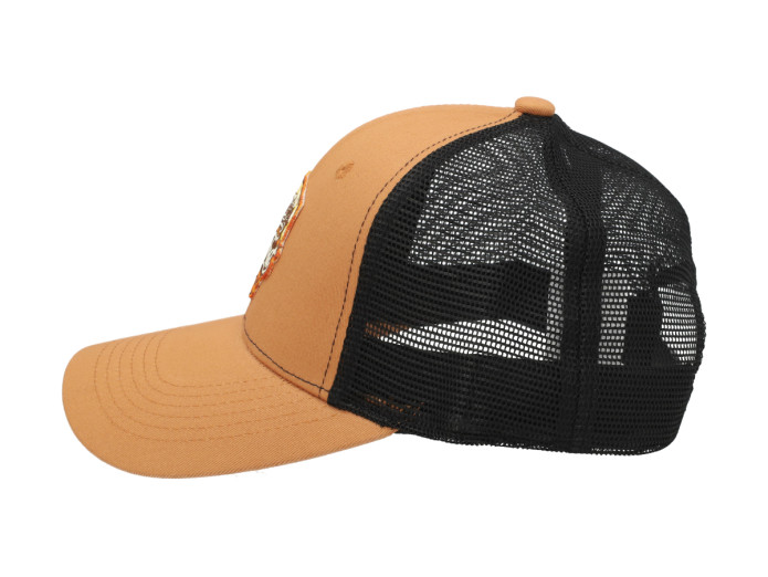 Cap Truckers Official Mopfest® logo patch caramel