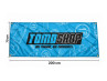Tomoshop flag 200x70cm with TOMOSHOP logo