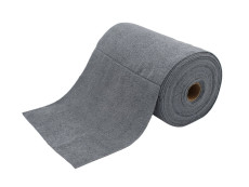 Mikrofasertuch Grau soft 30x30 cm auf Rolle - 75 Stück
