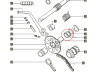 Kickstart as Tomos A35 / A52 / A55 starttandwiel borgveer seegerring A16 thumb extra