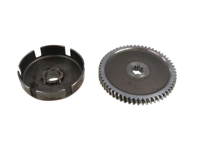 Clutch Tomos 2L / 3L clutch bell with primary drive gear  product