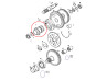 Tomos Drive plate 1st gear Counter shaft Tomos A35 / A52 / A55 gear sprocket cage