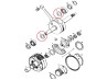 Kurbelwelle shim Tomos A3 Passscheibe 0.20mm