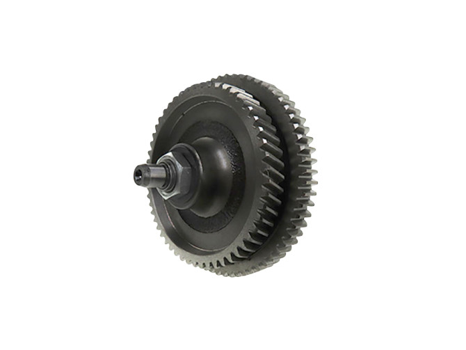 Counter shaft with gear sprockets Tomos A35 A52 A55 complete product