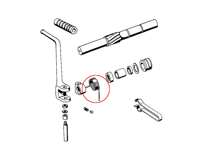 Kickstartveer Tomos 4L / APN-4 / ATX / NTX product