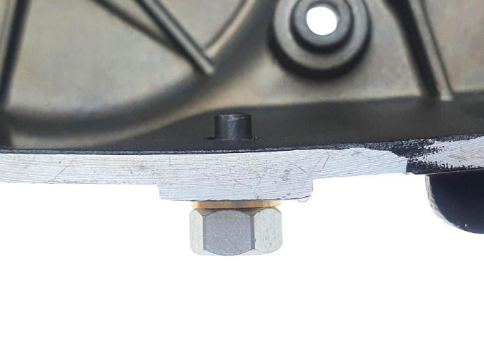 Koppelings-olie ATF aftapbout M8x1.25 staal met magneet 