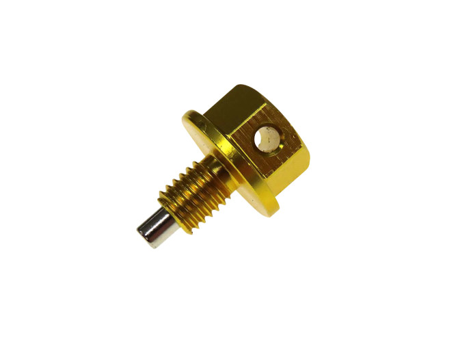 Clutch-oil ATF drain plug plug M8x1.25 aluminium magnet gold product