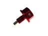 Clutch-oil ATF drain plug plug M8x1.25 aluminium magnet red thumb extra