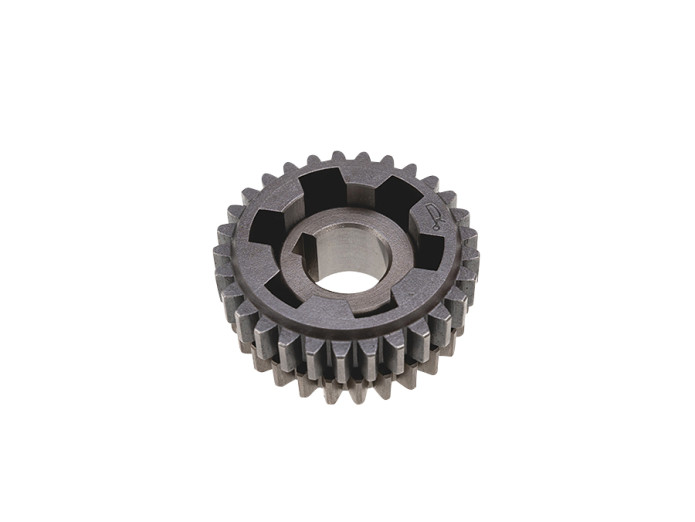 Versnellingsas Tomos 4L 5e versnelling tandwielset