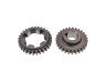 Versnellingsas Tomos 4L 5e versnelling tandwielset