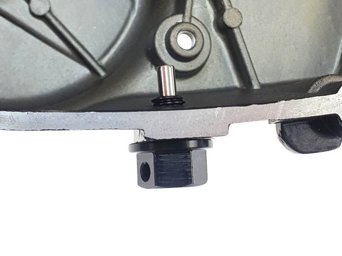 Kupplung Getriebe-öl ablassschraube M8 Alu Magnet Schwarz