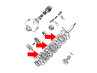 Clutch Tomos 2L / 3L / 4L / ATX clutch plate with lip thumb extra