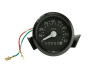 Speedometer kilometer 60mm 80 km/h black universal light thumb extra