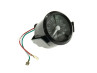 Speedometer kilometer 60mm 80 km/h black universal light