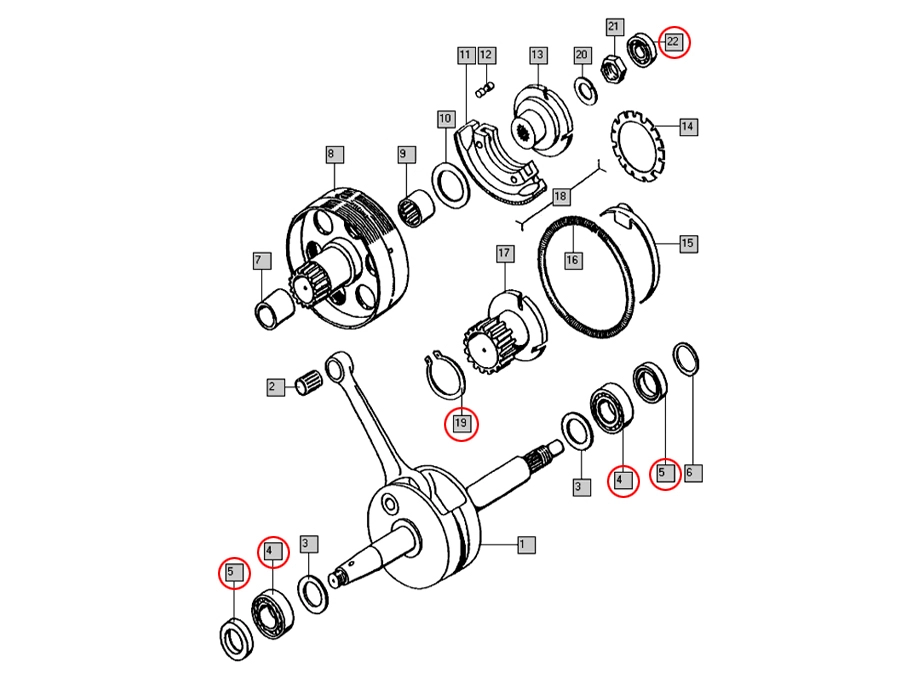 トモス　 TOMOS  シールキット　SEAL Kit