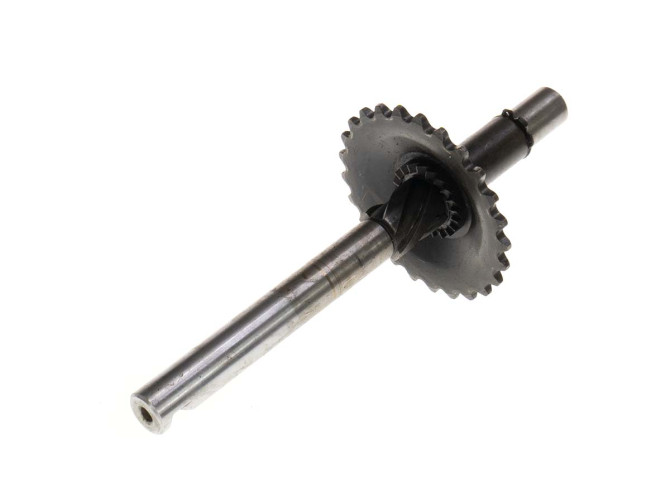 2nd hand kickstart axle with sprocket Tomos A35 / A52 / A55 complete product