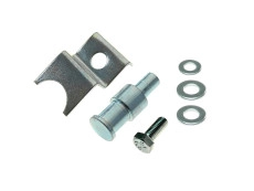 Flywheel cover Tomos A35 / A52 / 4L kickstart cover spring holder / pedal stop with M5 thread!