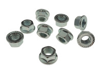 Crankshaft Tomos A3 / A35 / 2L / 3L / 4L flywheel nut M10x1 (10 pieces)