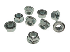 Krukas Tomos A3 / A35 / 2L / 3L / 4L vliegwielmoer M10x1 (10 stuks)