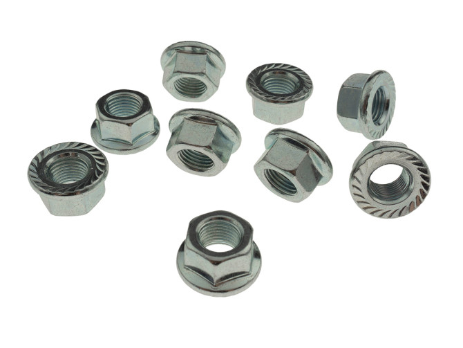 Krukas Tomos A3 / A35 / 2L / 3L / 4L vliegwielmoer M10x1 (10 stuks) product