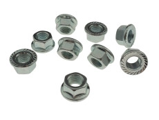 Kurbelwelle Tomos A3 / A35 / 2L / 3L / 4L Polrad Mutter M10x1 (10 Stück)