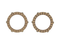 Clutch Tomos 2L Newfren clutch plate set