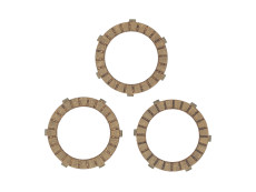Clutch Tomos 3L Newfren clutch plate set