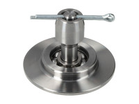 Koppeling treklager Tomos 2L / 3L extra versterkt CNC RVS AMPP