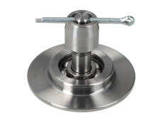 Clutch Tomos 2L / 3L tension bearing extra reinforced CNC RVS AMPP Clutch Tomos 2L / 3L tension bearing extra reinforced CNC RVS AMPP