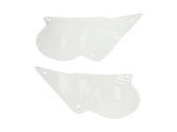 Side cover fairing Tomos TX50 Supertom set White NOS Side cover fairing Tomos TX50 Supertom set White NOS