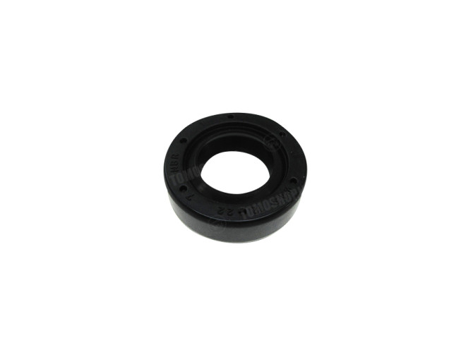 Keerring 12x22x7 schakel pedaalas Tomos 4L main