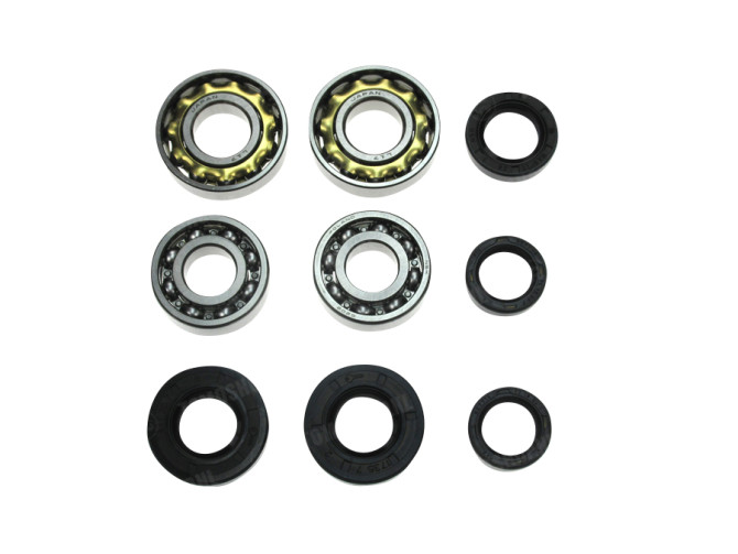 Bearing and oil seal set Tomos 3 gear hand shift  main