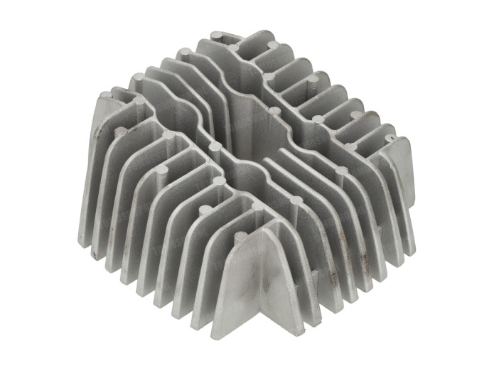 2e kans cilinderkop Tomos A35 / A52 65cc / 70cc hoge druk model origineel zilver