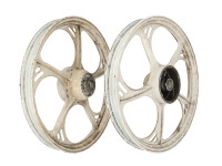 2e hands 16 inch stervelg 16x1.35 Tomos A3 / A35 / A55 (set)