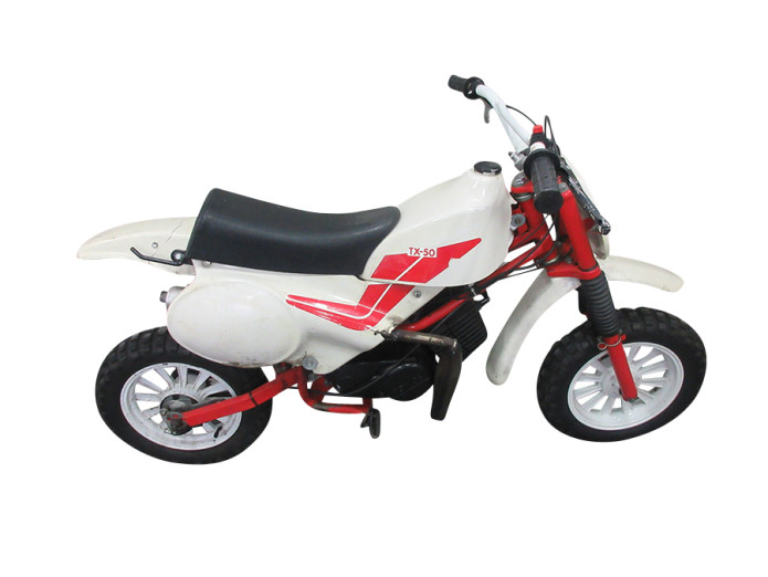 Zijscherm Tomos TX50 Supertom set wit NOS