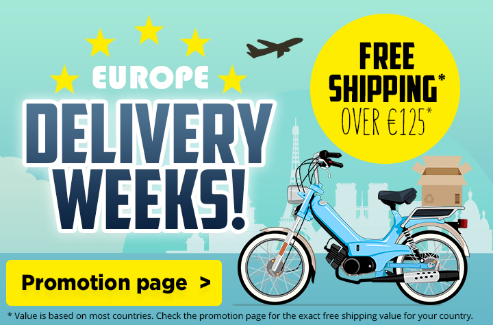 Tomos Deliveryweeks - Free shipping