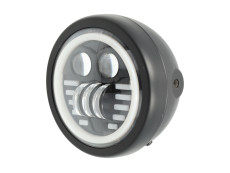 Koplamp rond 165mm Angel Eye "Wings" LED 12V