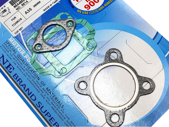 Gasket set 50cc (38mm) Tomos A35 old model 4-pieces Topset product