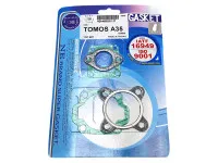 Gasket kit 65cc / 70cc cylinder 4-pieces Topset for Tomos A35