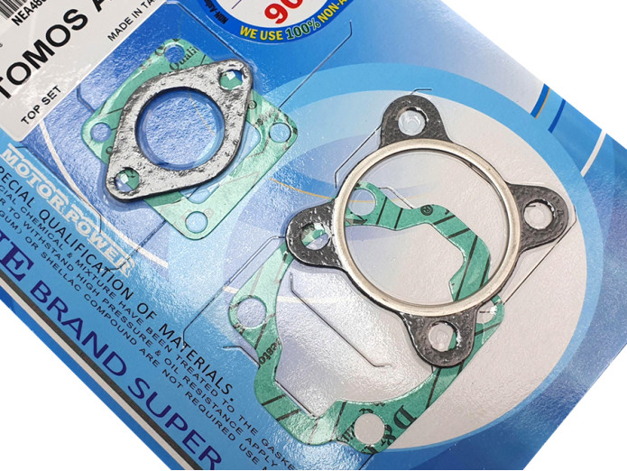 Pakkingset 65cc / 70cc cilinder 4-delig Topset Tomos A35