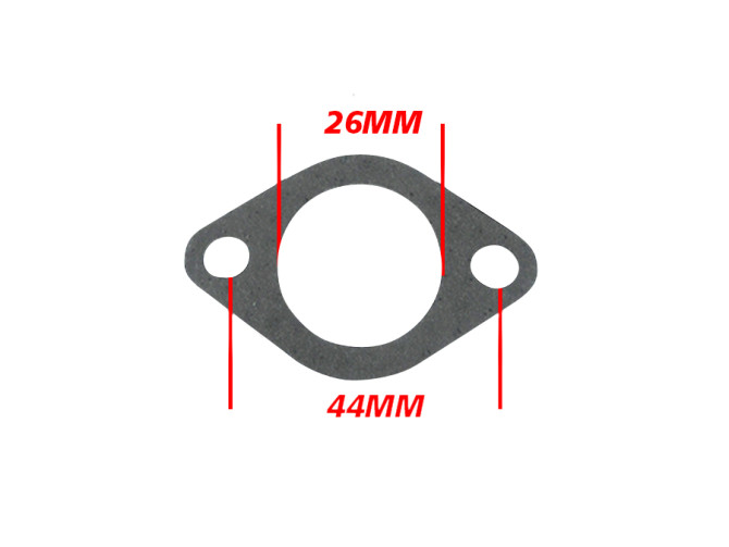 Uitlaatpakking 26mm Tomos A3 A35 2L 3L 4L S1 universeel product