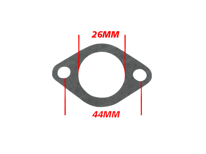 Uitlaatpakking 26mm Tomos A3 A35 2L 3L 4L S1 universeel