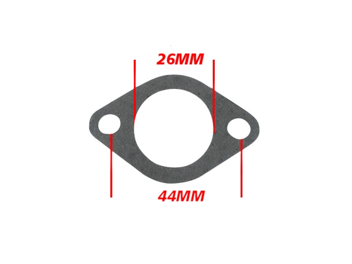 Exhaust gasket 26mm Tomos A3 A35 2L 3L 4L S1 universal