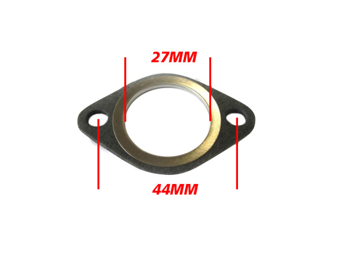 Uitlaatpakking 27mm ring Tomos A3 / A35 / 2L / 3L 10x product